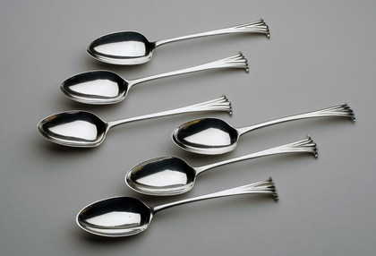 Rare Silver Onslow pattern Tablespoons (6)